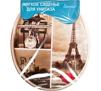 Сиденье для унитаза Delphinium SYM-800 Париж 105063