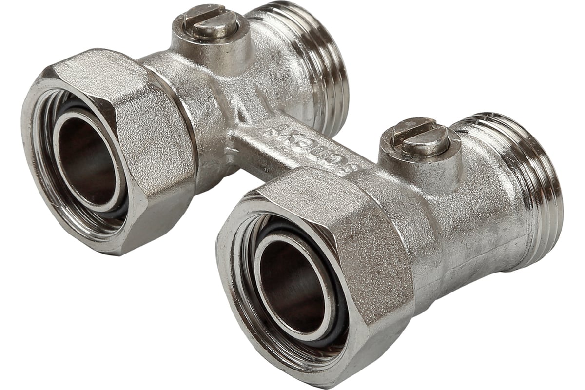 Узел нижнего подключения радиатора SANEXT H-образный, R 3/4 евроконус ...