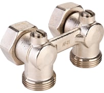 Узел нижнего подключения радиатора SANEXT Н-образный угловой R3/4 х G3/4 евроконус 4964