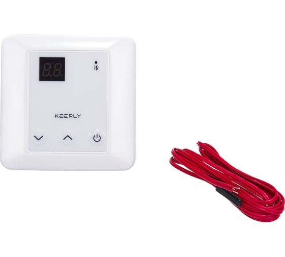 Терморегулятор белый 20.20 S KEEPLY KPL003506