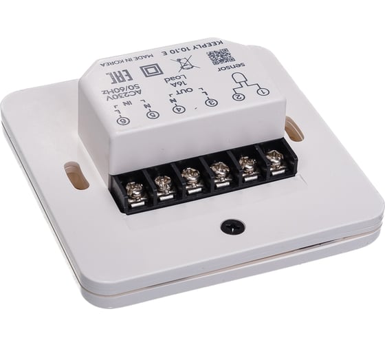 Терморегулятор белый 10.10 E KEEPLY KPL003501