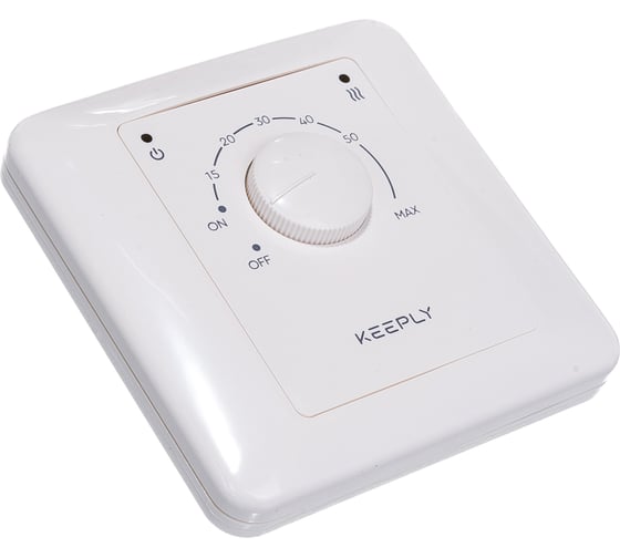 Терморегулятор белый 10.10 E KEEPLY KPL003501