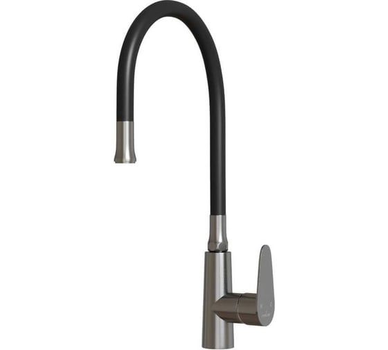 Гибкий излив для кухонного смесителя MIXLINE черный, для смесителей MLSS36-09 553241