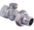 Прямой запорный клапан Gekon 3/4" GK 7400 34 1