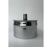 Заглушка с конденсатоотводом Прок внутренняя, диаметр 120 ПР029909