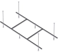 Сборный каркас к ванне AQUATEK Мия 170x80 см (шпильки) 00000136980