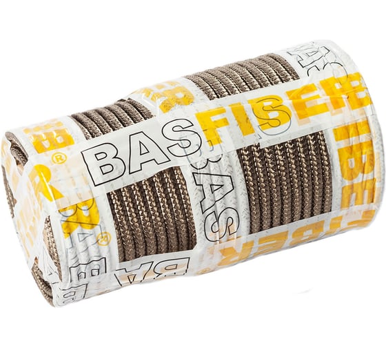 Шнур базальтовый безасбестовый HIMPT Ф 06 мм Basfiber бухта 50 пог.м 00-00003632