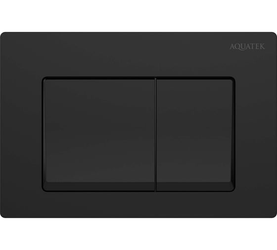 Панель смыва Aquatek Small черная матовая TDI-0000007 00000131538