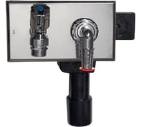 Сифон для стиральной машины с подсоединителем к водопроводу HL 406