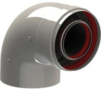 Стартовое коаксиальное колено BaltGaz (90 градусов; 60/100 мм) BG 0005 28792