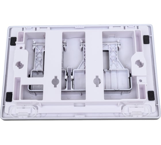 Клавиша смыва Iberica Blanca ESTI-R 246x165 мм, черный матовый, пластик IB.B021.002.000