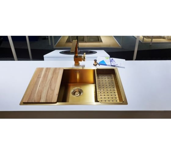Коландеры для мойки ALVEUS нержавеющая сталь 400x170 Gold 1119836