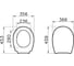 Сиденье для унитаза VITRA 115-003-001 2