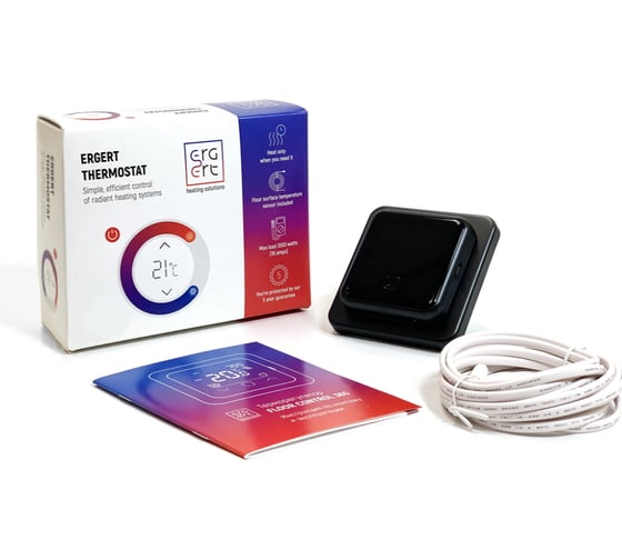 Терморегулятор ERGERT Floor control 360 Black