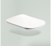 Быстросъемное дюропластовое сиденье с медленно опускающейся крышкой, подходит для всех унитазов Lavinia Boho 33290100
