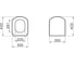 Сиденье VITRA Nuova дюропласт, микролифт 124-003-009 4