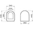 Сиденье для унитаза VITRA S50 микролифт 72-003-309 4