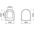 Сиденье для унитаза микролифт VITRA 94-003-009 2