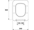 Крышка с сиденьем DP микролифт для унитаза OWL 1975 Т190201 Eter Cirkel-H OWLC19-002 4