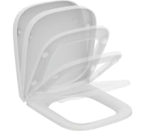 Сидение и крышка для унитаза Ideal Standard T473701 i.life S с функцией плавного закрытия, дюропласт, с функцией fast fix (легкосъемное) 00077501