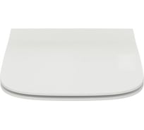 Ультратонкое сидение и крышка для унитаза Ideal Standard T481301 i.life A с функцией плавного закрытия, дюропласт, с функцией fast fix (легкосъемное) 00078676