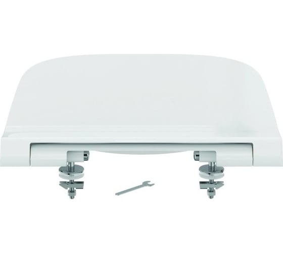 Ультратонкое сидение и крышка для унитаза Ideal Standard T481301 i.life A с функцией плавного закрытия, дюропласт, с функцией fast fix (легкосъемное) 00078676