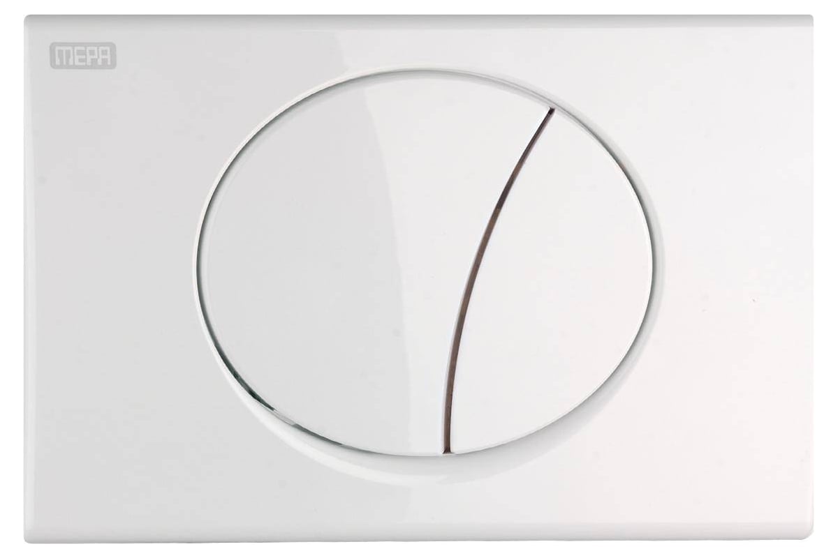 Клавиша смыва для унитаза MEPA Sun белая 421660 - выгодная цена, отзывы ...