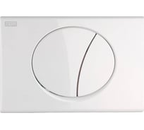 Клавиша смыва для унитаза MEPA Sun белая 421660
