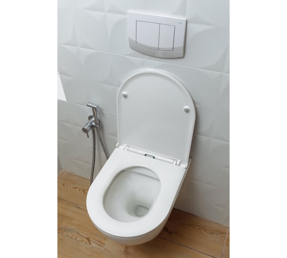 Сиденье для унитаза Alcora Impresion/Encanto дюропласт микролифт,  быстросъем HL6101/6101/U13/HXU13/HY2411/RF5019