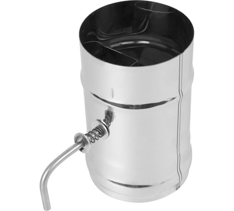 Шибер поворотный (120 мм; AISI 430-0.5мм) Везувий А-311932