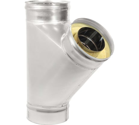 Тройник Термо 45 град ТРТ-Р 430-0.8/430 D115/200 ТЕПЛОВиСУХОВ TS.FRT.T45.0115.70742