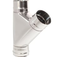 Тройник 45 град ТРММ-Р 430-0.8 D115 ТЕПЛОВиСУХОВ TS.FRT.T45.0115.64443