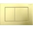 Кнопка смыва для инсталляции Tokito TATSUMAKI SQUARE GOLDEN BRASS, брошированное золото TOK-TATSUMAKI-SQ-GB 1