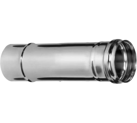 Дымоходная труба Ferrum 0.8 мм, 1 м, ф115 f1018