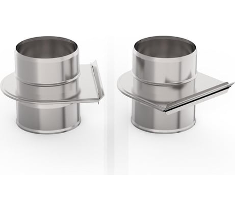 Шибер задвижка Ferrum 0.8 мм ф150 f5204