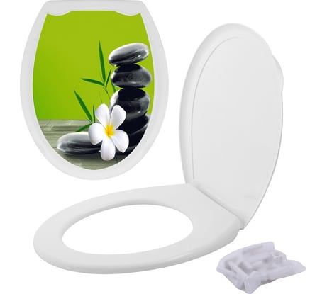 Крышка для унитаза FORA Гармония фотопринт FOR-LID20