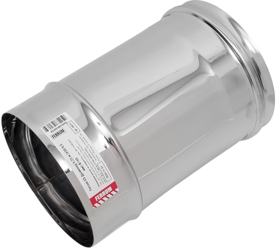 Дымоходная труба FERRUM 0.25 м, ф160, сталь AISI 430, толщина стали 0.5 мм f0810
