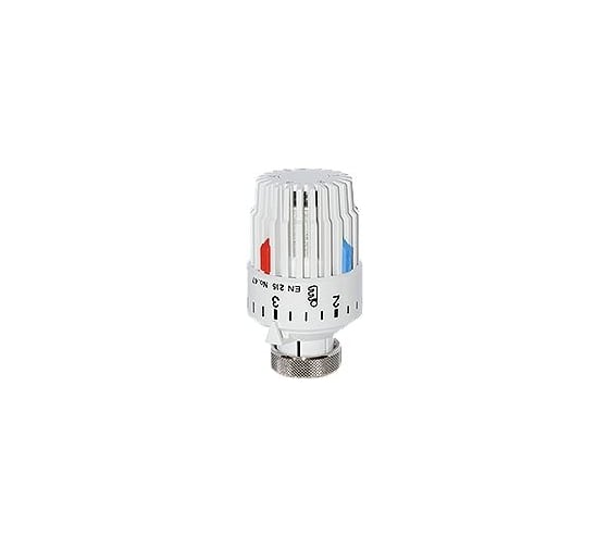Головка термостатическая Hoobs газо-жидкостная, M30x1,5; (Италия), 6-28C, белая, 20 шт/уп HB-5100H-U