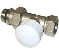 Клапан термостатический Hoobs с преднастройкой, прямой 1/2"х1/2"ЕК HB-156805840