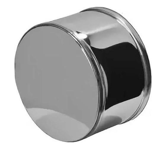 Заглушка внешняя для трубы Ferrum 0.5 мм, ф 160 нижняя f1210