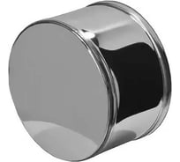 Заглушка внешняя для трубы Ferrum 0.5 мм, ф 80 нижняя f1217