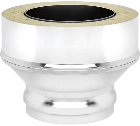 Переходник на сэндвич (120х200 мм; AISI 430-0.8 мм) Везувий О-1200007