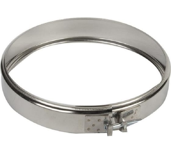 Хомут обжимной для сэндвича Ferrum 0.5 мм, ф197 f4913 1