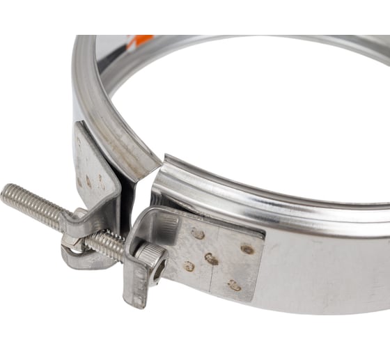Хомут обжимной Ferrum 0.5 мм, ф115 f4903