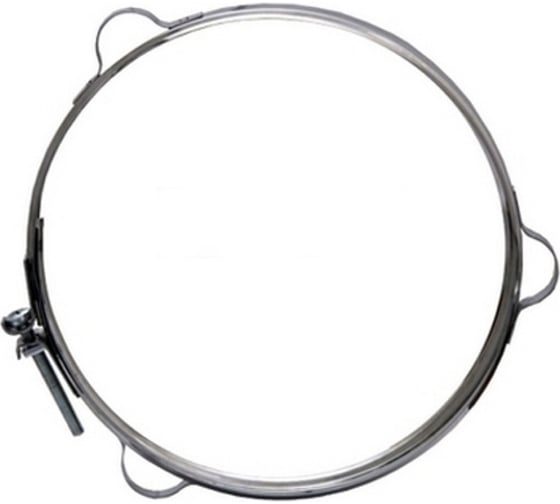 Хомут обжимной под растяжку Ferrum 0.5 мм, ф160 f5010 1