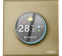 Терморегулятор CALEO C938 Wi-Fi встраиваемый, цифровой, программируемый, 3,5 кВт (золотой) 0К-00001305