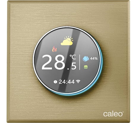 Терморегулятор C938 WIFI (ВАЙФАЙ золотой) Caleo 0К-00001305
