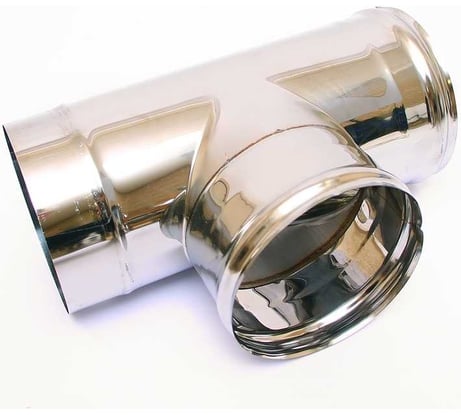 Тройник Ferrum Д 90 гр, 0.5 мм, ф250 f4514