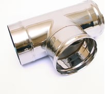 Тройник Ferrum Д 90 гр, 0.5 мм, ф120 f4504