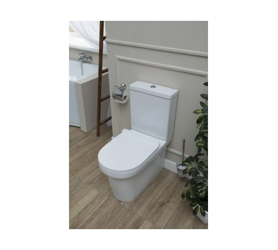Бачок для напольного унитаза Aquanet NOVA-C2 слив 4.5/3 л, подключение снизу 00203339